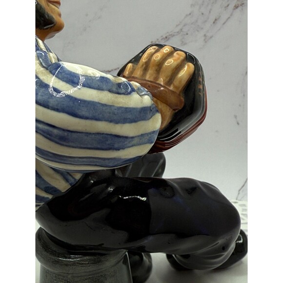 Royal‎ Doulton 2172 Retired Jolly Sailor w/ Accordion Figurine, 6.75" Tall - Picture 14 of 16